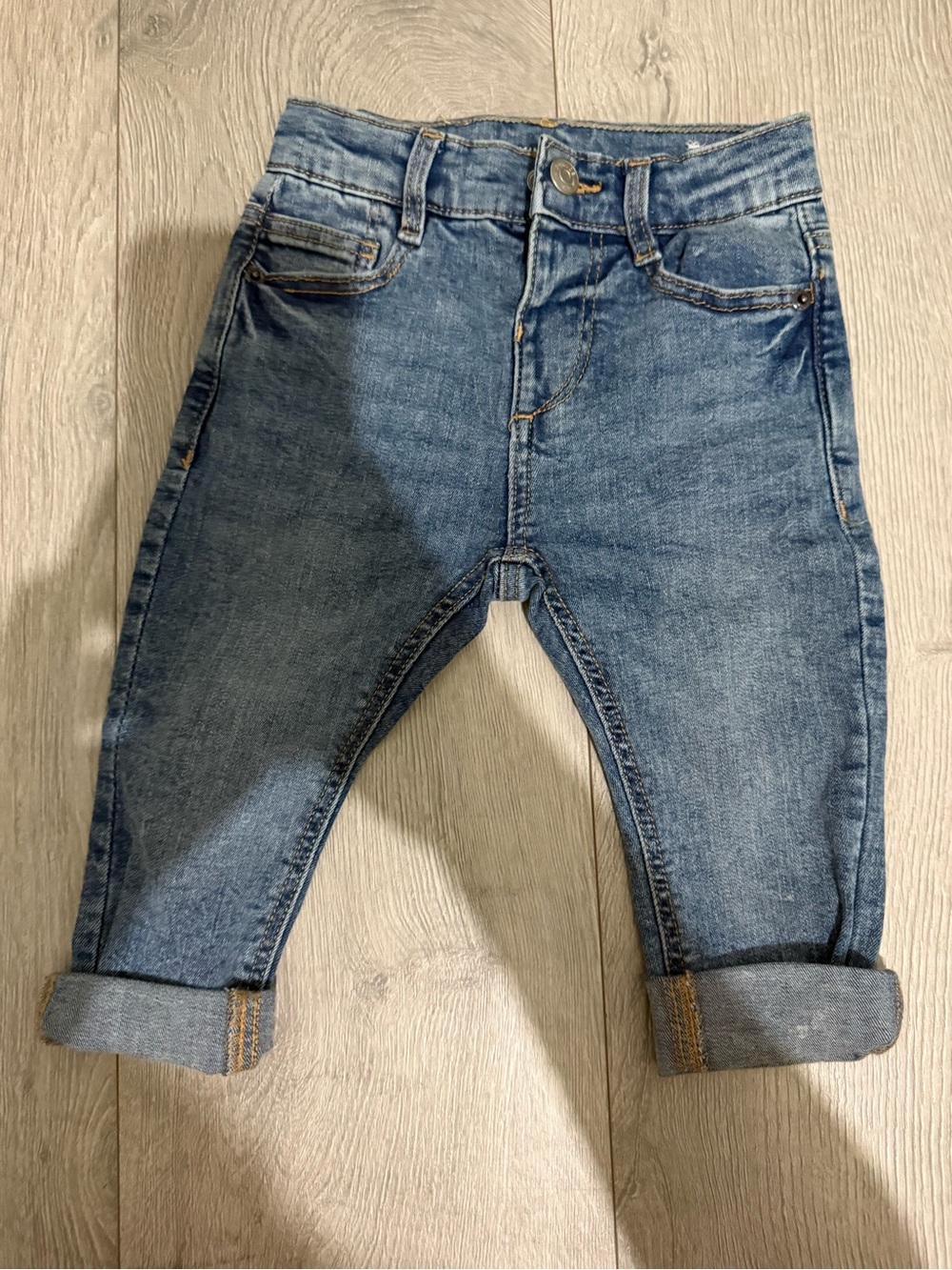 2 pairs of Zara jeans 9-12 months and 12-18 months